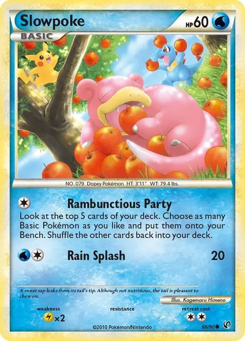 Slowpoke card art