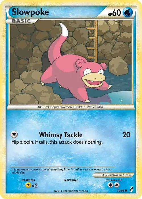 Slowpoke card art