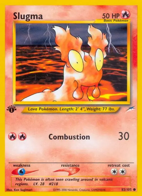 Slugma card art