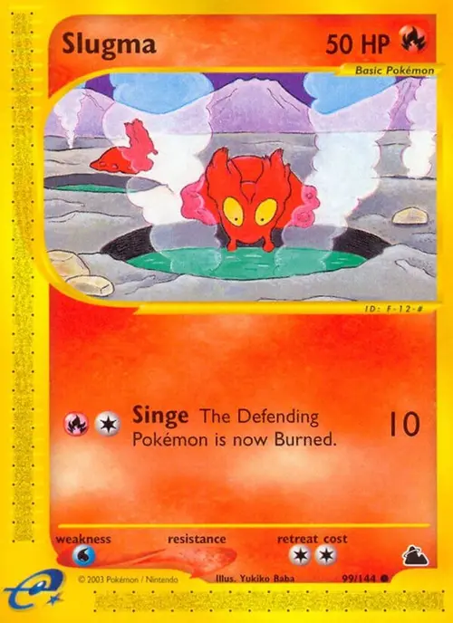 Slugma (99) card art