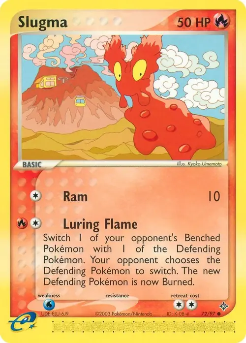 Slugma card art