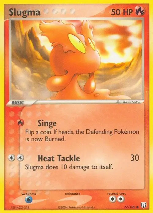 Slugma card art