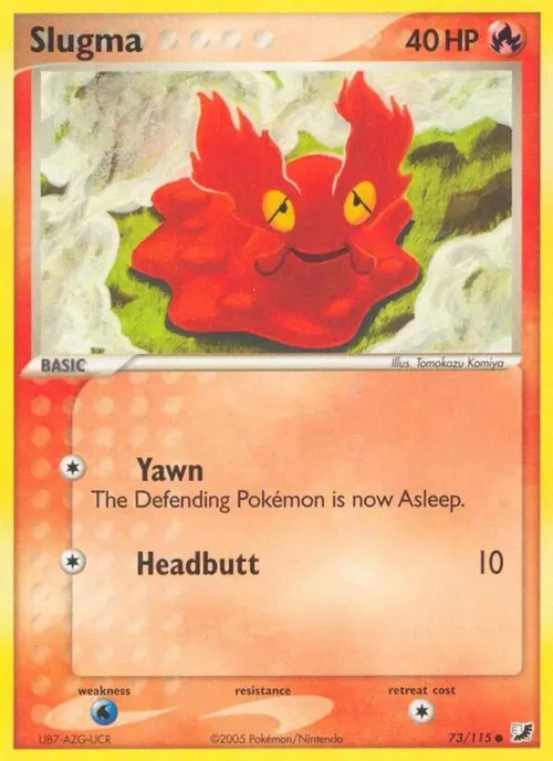 Slugma card art