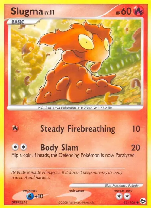 Slugma card art