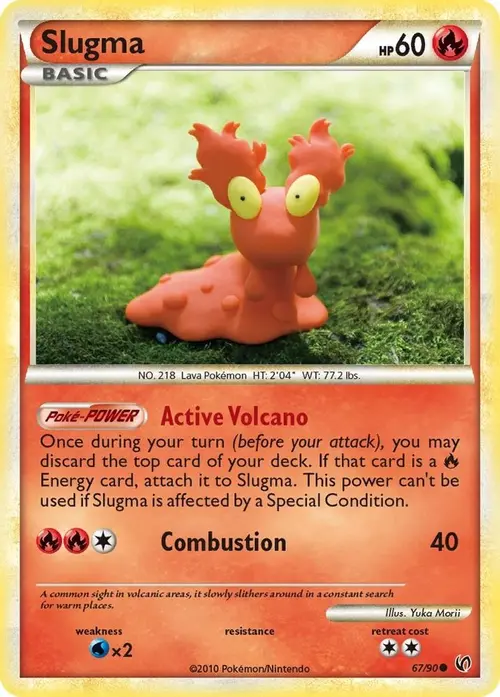 Slugma card art
