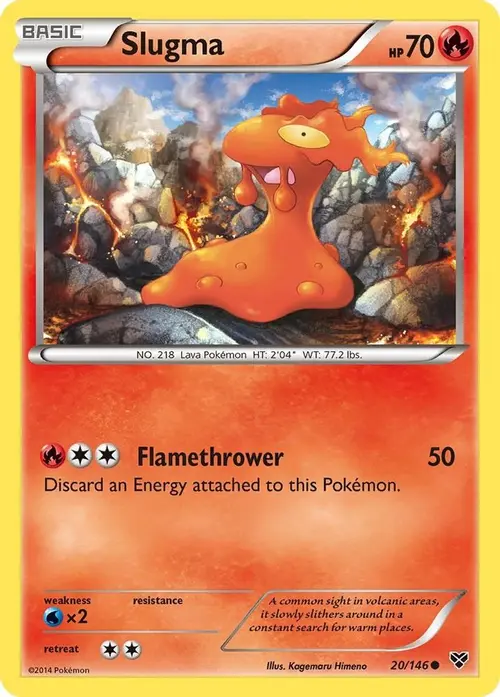 Slugma card art