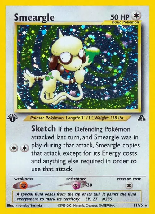 Smeargle (11) card art