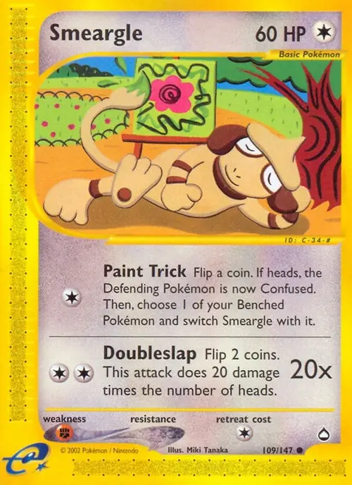 Smeargle card art