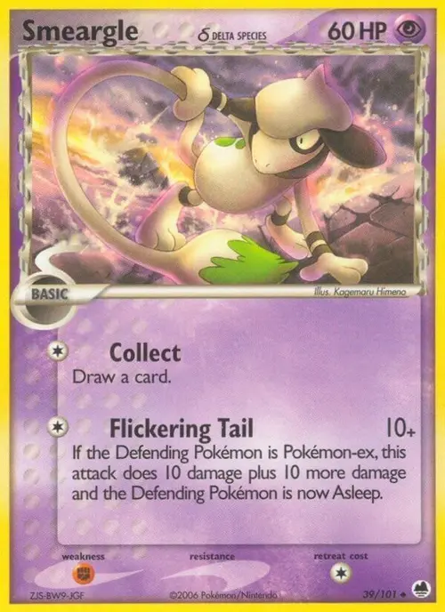 Smeargle (Delta Species) card art