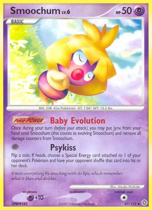 Smoochum card art