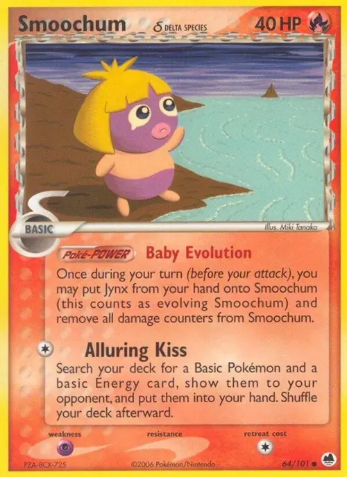 Smoochum (Delta Species) card art