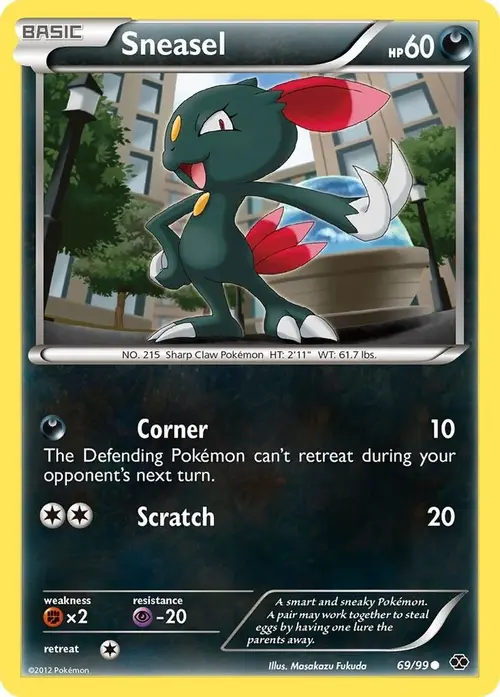 Sneasel card art