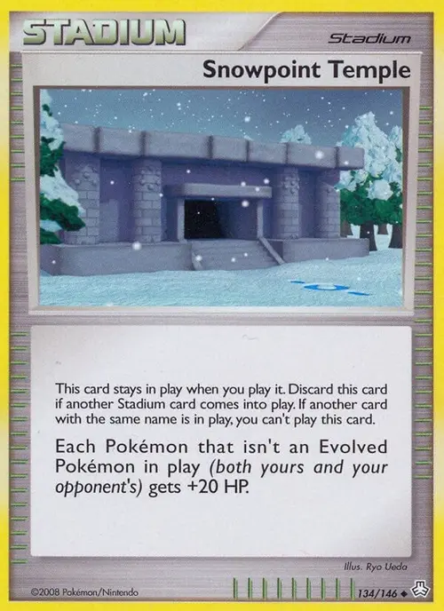 Snowpoint Temple card art