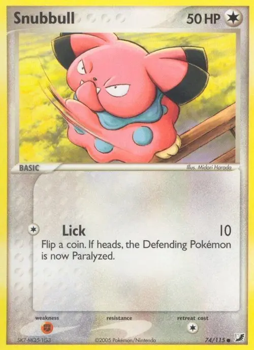 Snubbull card art