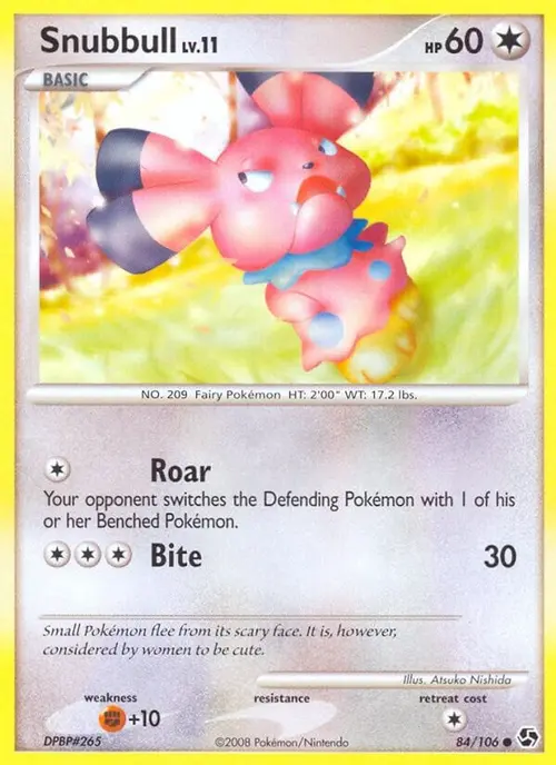 Snubbull card art