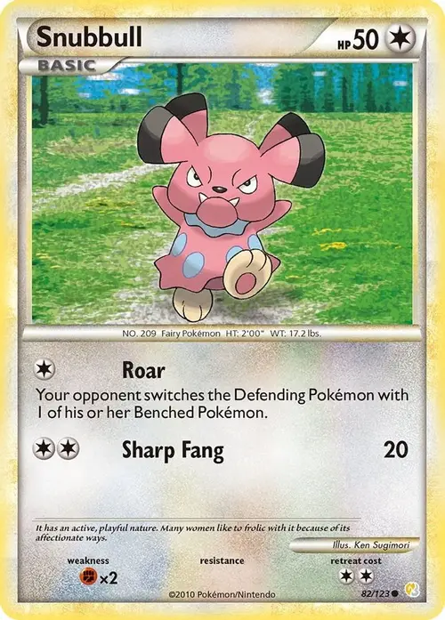 Snubbull card art