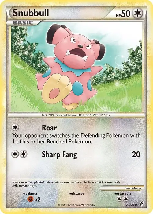 Snubbull card art