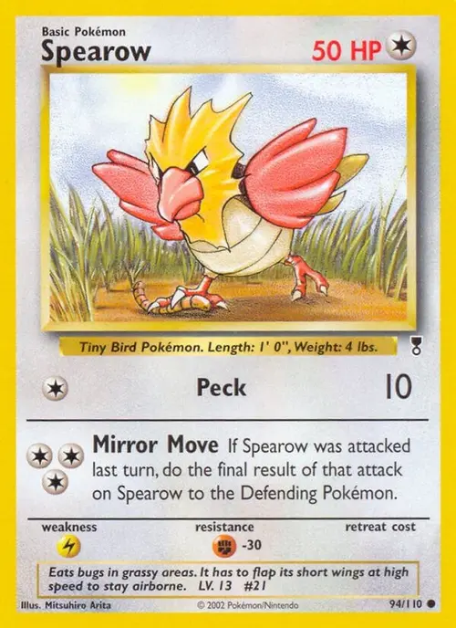 Spearow card art
