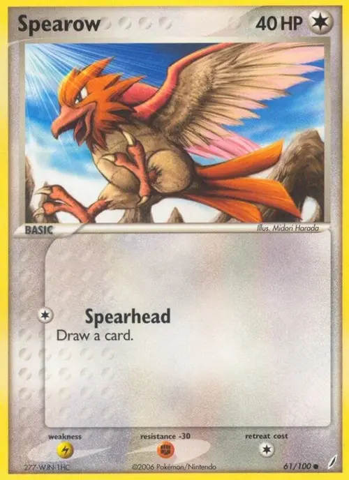Spearow card art