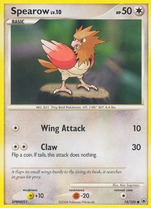 Spearow card art