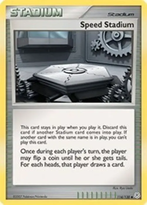 Speed Stadium card art