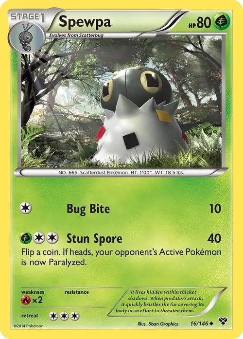 Spewpa card art
