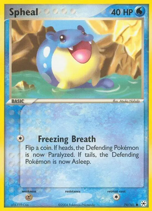 Spheal card art