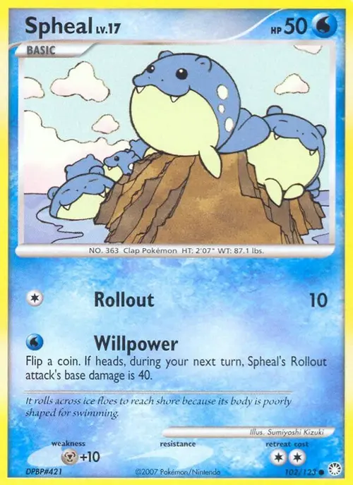 Spheal card art
