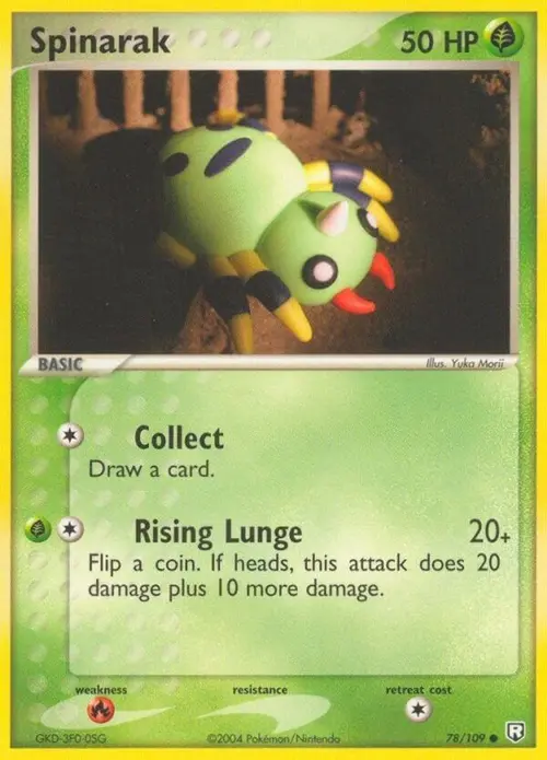 Spinarak card art