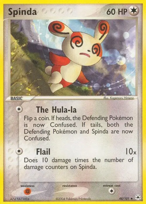 Spinda card art