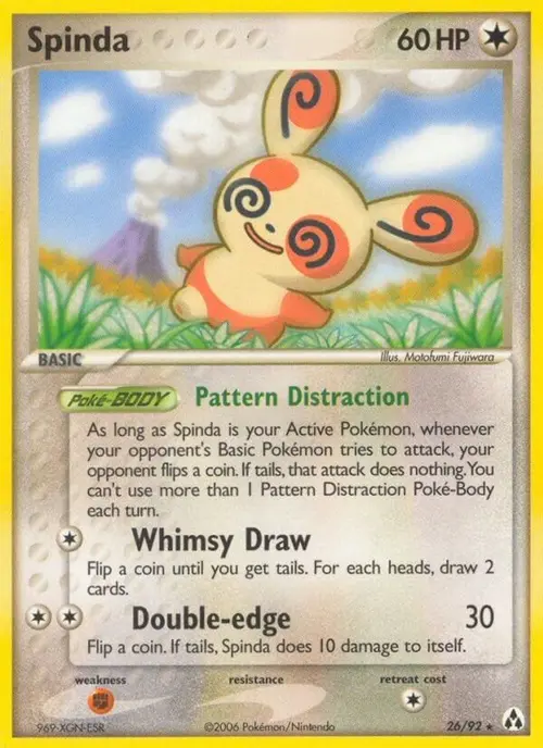 Spinda card art