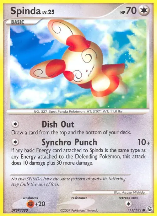 Spinda card art
