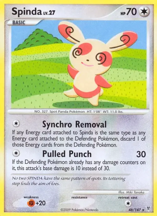 Spinda card art