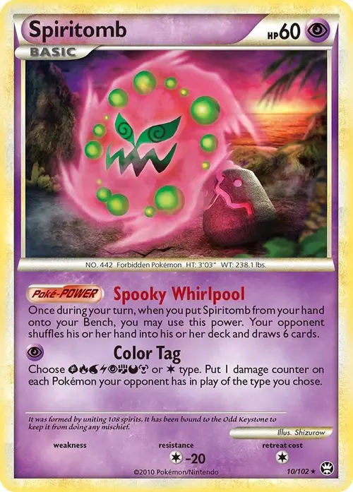 Spiritomb card art