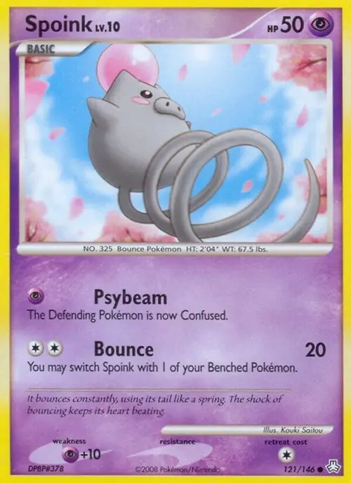 Spoink card art