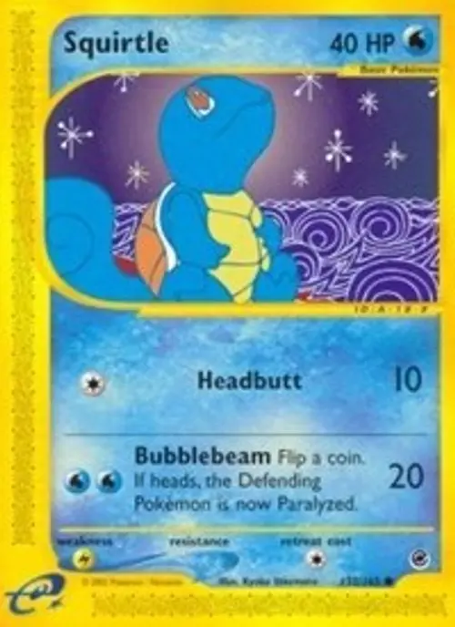 Squirtle (132) card art