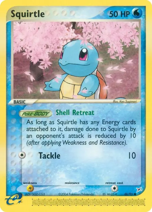 Squirtle card art