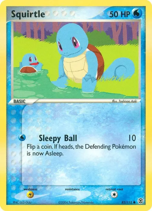 Squirtle - 082/112 card art