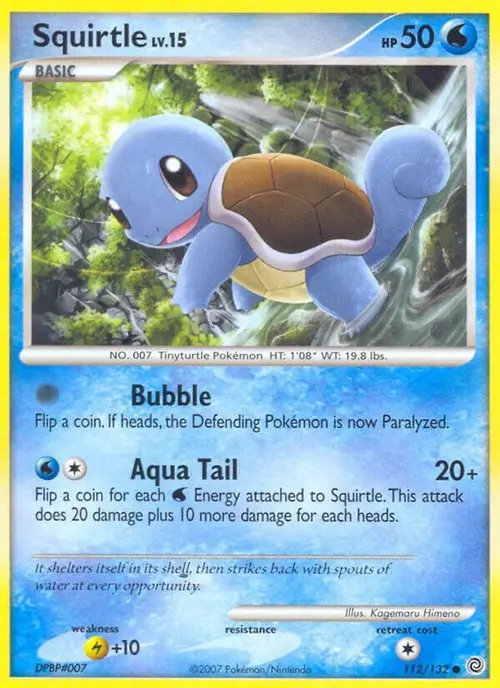 Squirtle card art