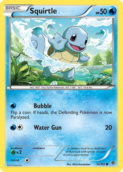 Squirtle card art