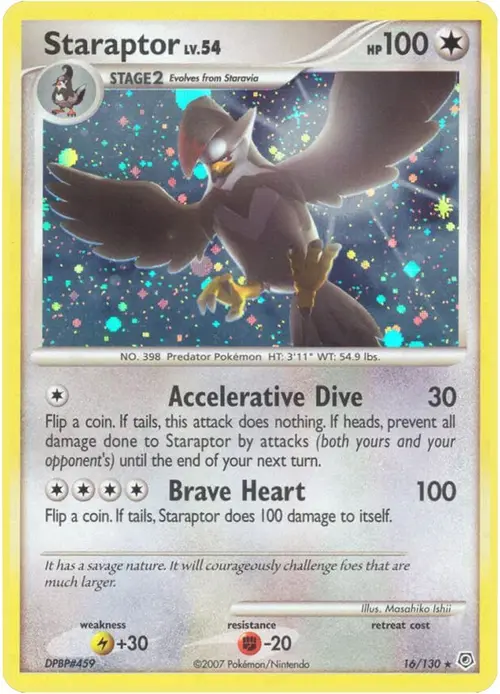 Staraptor card art