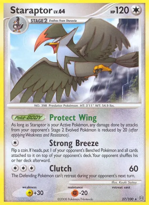 Staraptor card art