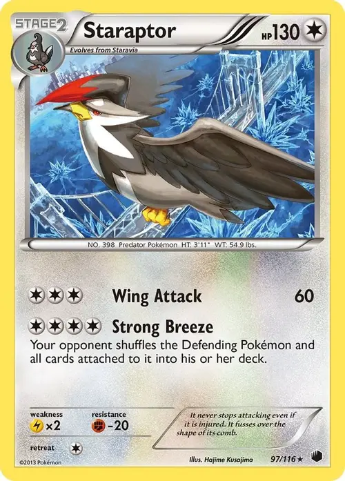 Staraptor card art