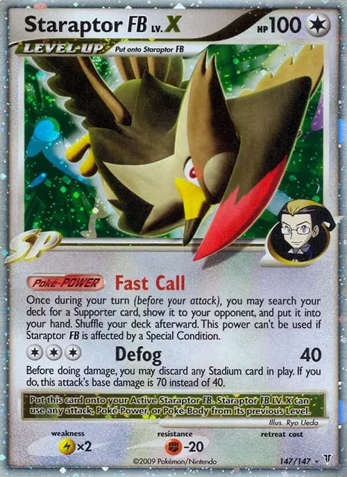 Staraptor FB Lv.X card art