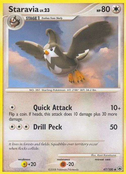 Staravia card art