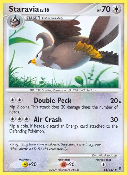 Staravia card art