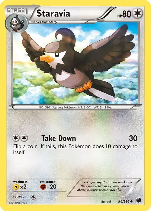 Staravia card art
