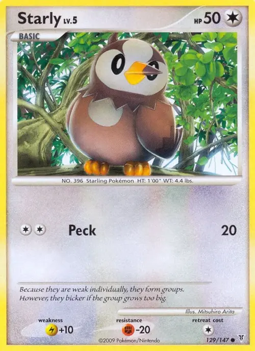 Starly card art