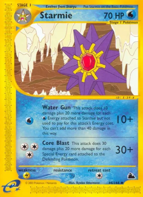 Starmie (44) card art
