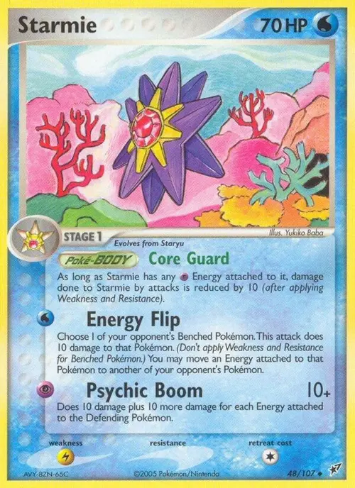 Starmie card art